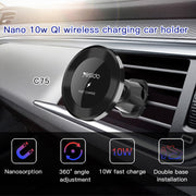 Yesido Car Wireless Charging Dashboard & Air Vent 10W