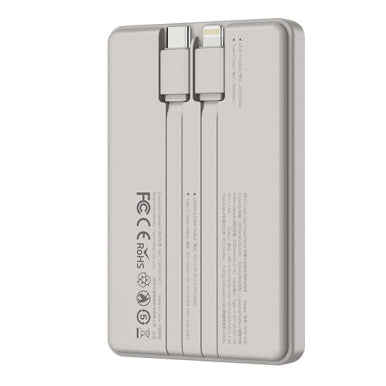 Recci Astro Boy Power Bank (Built-In Type-C + Lightning Cable) 10000mAh
