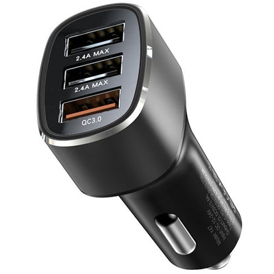 Yesido 3 USB Car Charger 42W (Max) - iCase Stores