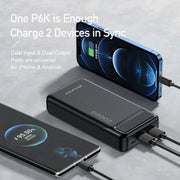 Awei Dual USB Fast Charging Power Bank 20000mAh