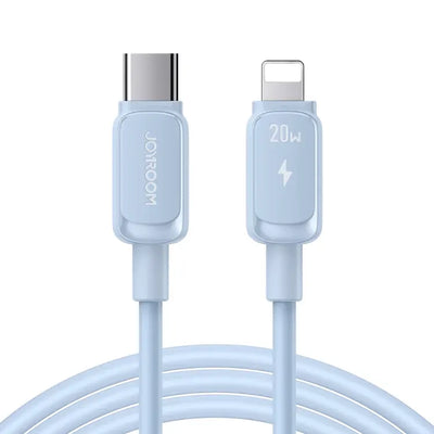 Joyroom Multi-Color Series Fast Charging Data Cable (Type-C to Lightning) 1.2M - iCase Stores