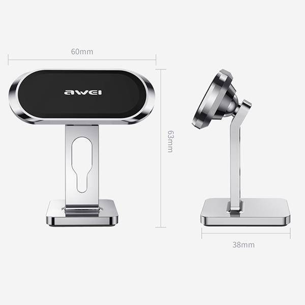 Awei Magnetic Mini Car Phone Holder Stand