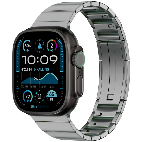 Recci Premium Stainless Steel Link Bracelet for Apple Watch