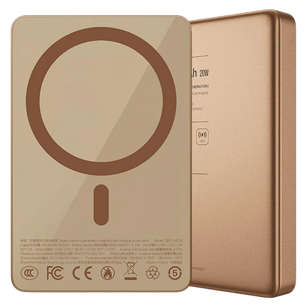 MAXCO Legend Series Power Bank 5000mAh/15W Wireless