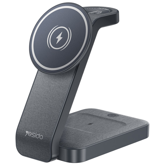Yesido 20W 3-in-1 Foldable Magnetic Wireless Charger Station