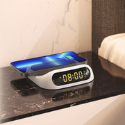 Recci Wireless Charger With Digital Alarm 15W