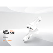 Recci Car Charger 4 USB Outputs 30W