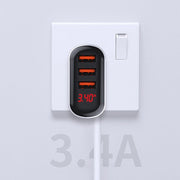 Recci (3USB) Digital Display 3.4A