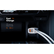Recci Car Charger 4 USB Outputs 30W