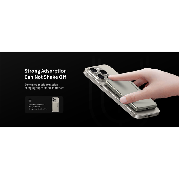 Recci Armor Wireless Magnetic Power Bank PD20W
