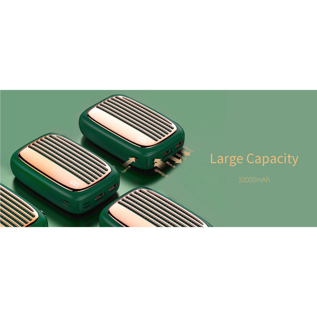 Recci Gloria Series 10000mAh Power Bank With Digital Display