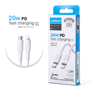 Joyroom Fast Charging Type-C to Lightning Cable PD 20W