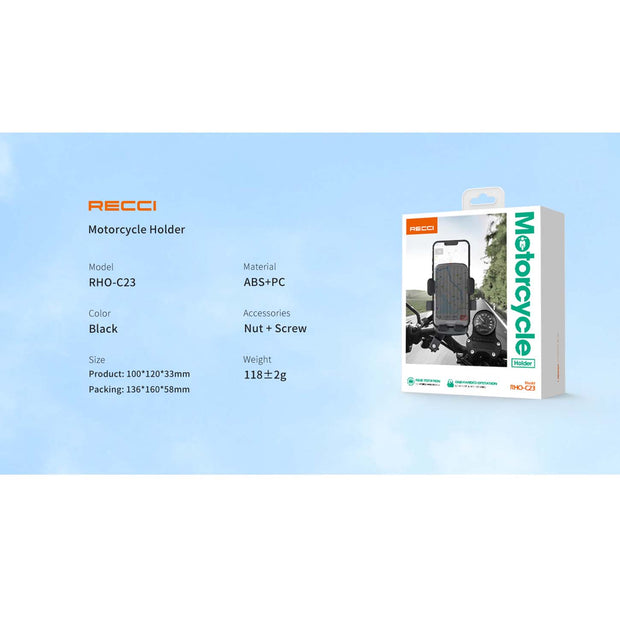 Recci MotorCycle Phone Holder