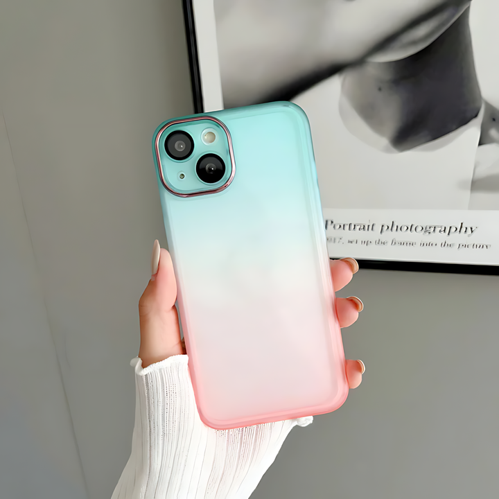 Transparent Gradient Soft TPU Phone Case - iCase Stores