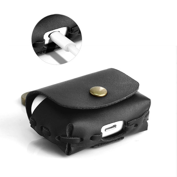 Leather AirPods Case Bag