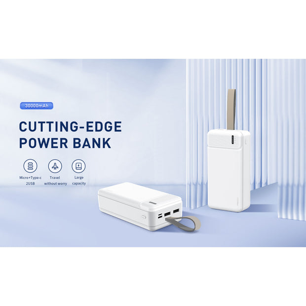 Recci BURTON POWER 30000mAh Power Bank - Dual USB-A Output