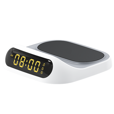 Recci Wireless Charger With Digital Alarm 15W