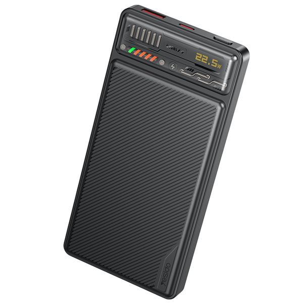 Yesido 10000mAh \  20W  Power Bank with Lamp Display Fast Charging