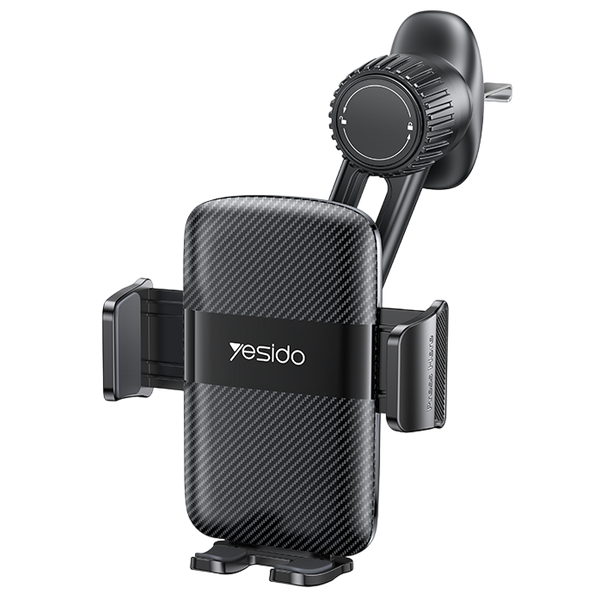 Yesido 360° Rotating Air Vent Car Phone Holder with Telescopic Arm