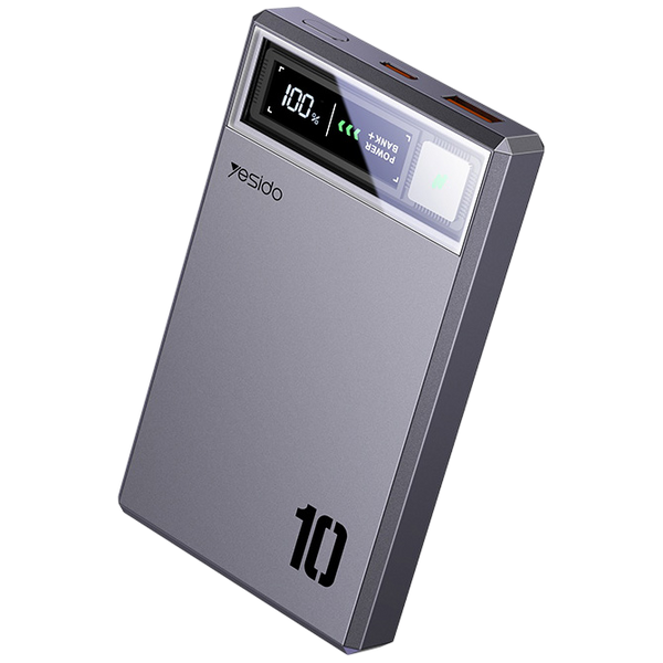 Yesido 10000mAh Magnetic Wireless Power Bank with LED Display