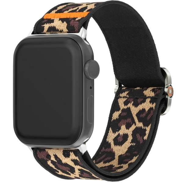 Leopard Pattern Nylon Band for Apple Watch
