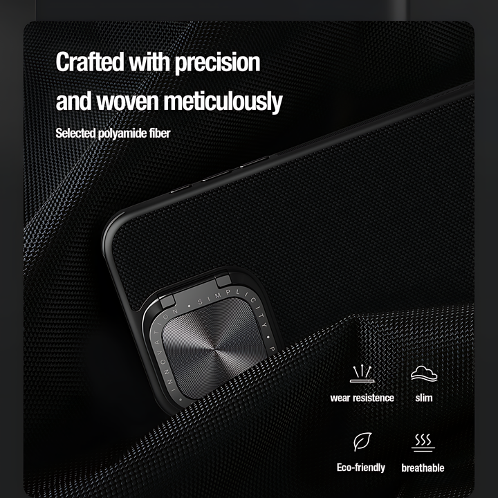 Nillkin Textured Prop Magnetic Fiber Nylon Case - iCase Stores