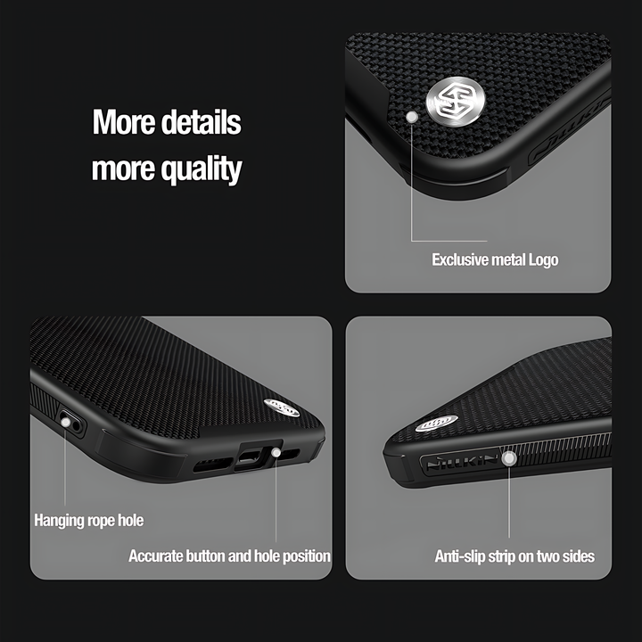 Nillkin Textured Prop Magnetic Fiber Nylon Case - iCase Stores
