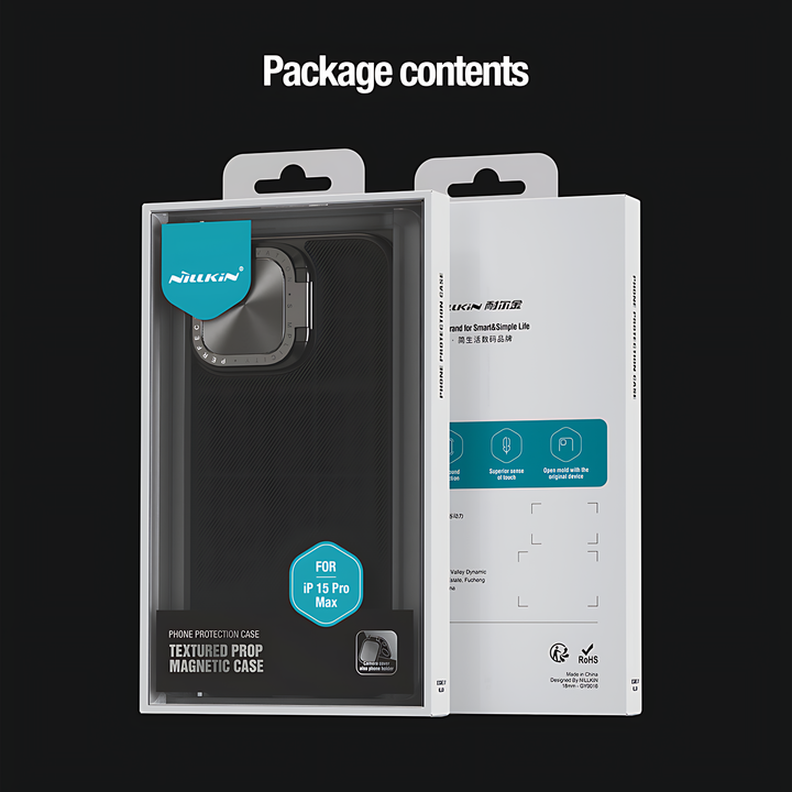 Nillkin Textured Prop Magnetic Fiber Nylon Case - iCase Stores