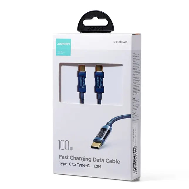 Joyroom Fast Charging Data Cable Type-C To Type-C 100W /1.2m - iCase Stores