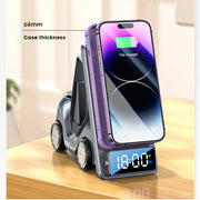 Toocki 5 In 1 Multifunctional Wireless Charging With Alarm Clock