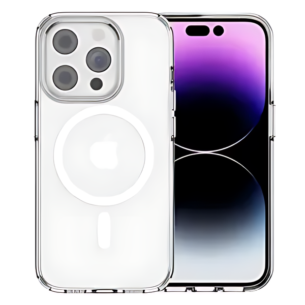 Puloka High Quality Shockproof Hybrid Clear Designer Magnetic Transparent Case