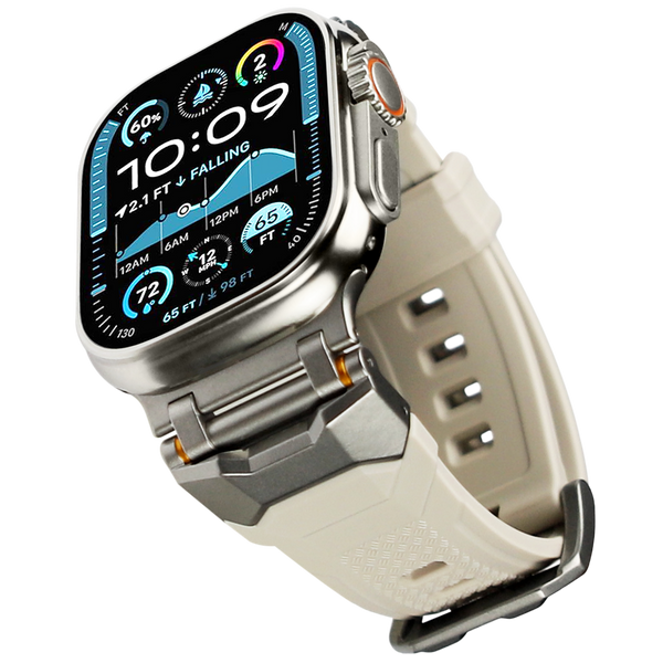 Rugged Sport Silicone Band for Apple Watch