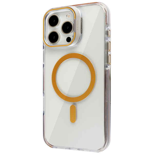 Raigor Inverse Clear MagSafe with Camera Kickstand Case