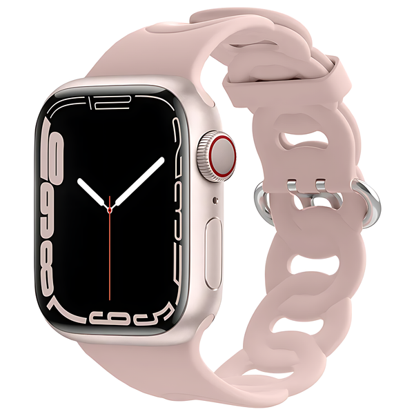 Ring Soft Silicone Strap with Secure Buckle for Apple Watch - iCase Stores