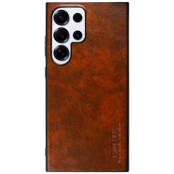 Premium Leather Matte Case for Samsung