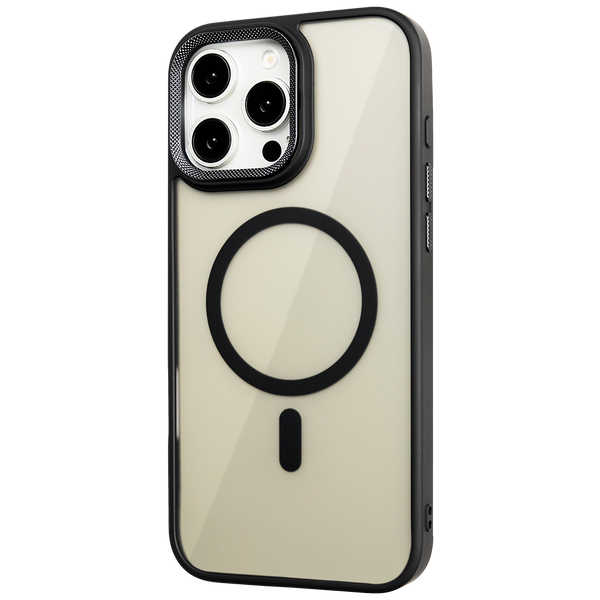 Luxury Transparent with Frame MagSafe Case