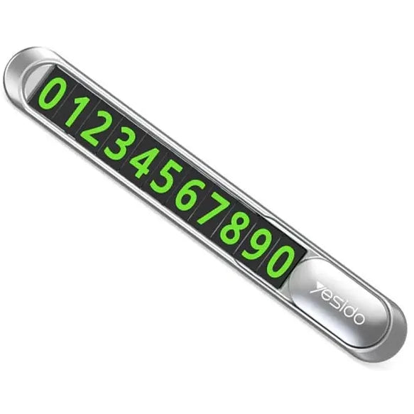 Yesido C88 Magnetic Parking Number Plate