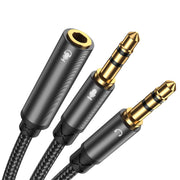Joyroom Headphone Female to 2-male Y-Splitter Audio Cable - iCase Stores