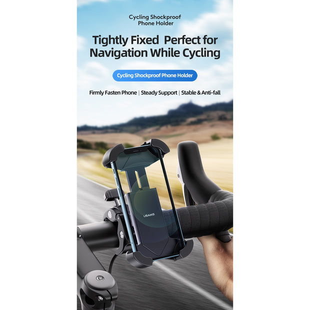 Usams Cycling Shockproof Phone Holder