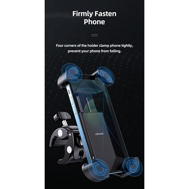 Usams Cycling Shockproof Phone Holder