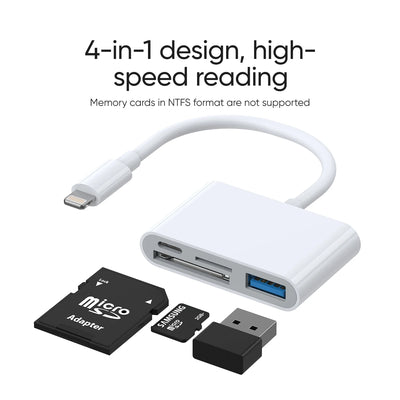 Joyroom Lightning to USB OTG Card Reader