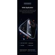 USAMS PD20W+QC3.0 Aluminum Alloy Transparent 15W Magnetic Wireless Power Bank 10000mAh