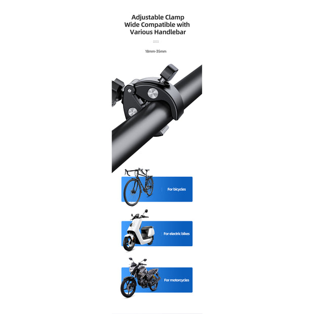 Usams Cycling Shockproof Phone Holder