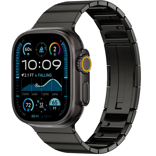 Recci Premium Stainless Steel Link Bracelet for Apple Watch