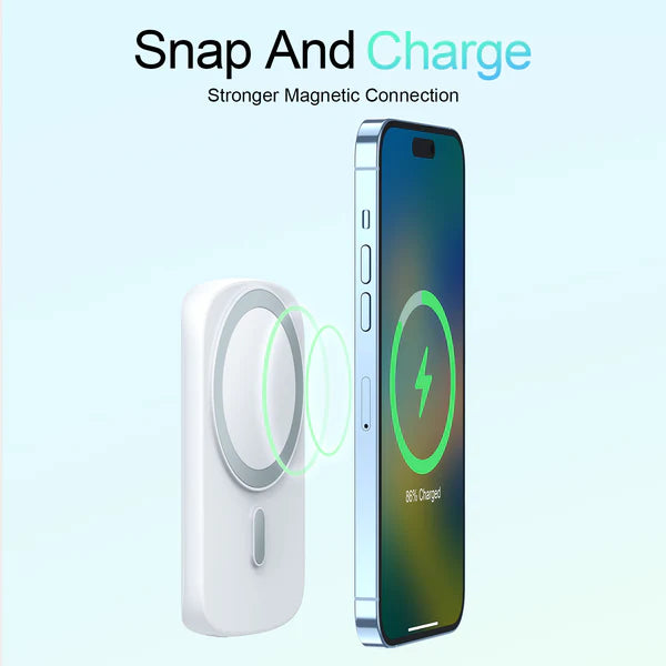 Joyroom Mini Magnetic Wireless Power Bank with Ring 20W 6000mAh - iCase Stores