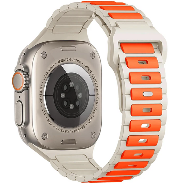 Recci Sport Silicone Band with Secure Fit for Apple Watch