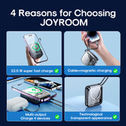 Joyroom Icy Series 22.5W Magnetic Wireless Power Bank 10000mAh