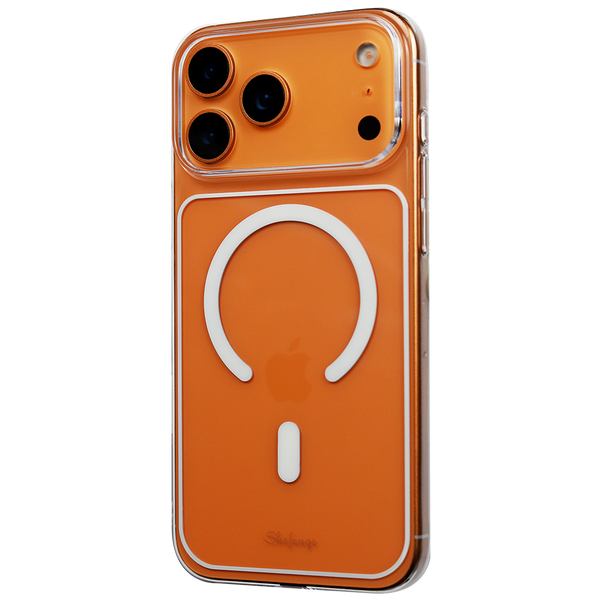 Clear Magnetic MagSafe with Shockproof Edges Case for 17 Series