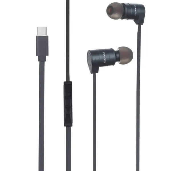 Awei PC-17T Type-C Wired Earphones with Mic