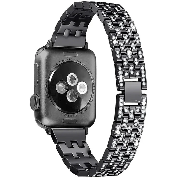 Luxury Crystal Metal Link Band for Apple Watch